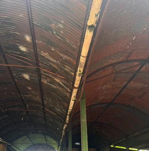 Property consultancy Gloucestershire. Shown here: Reroofing and repairs - DFC Steel Construction.